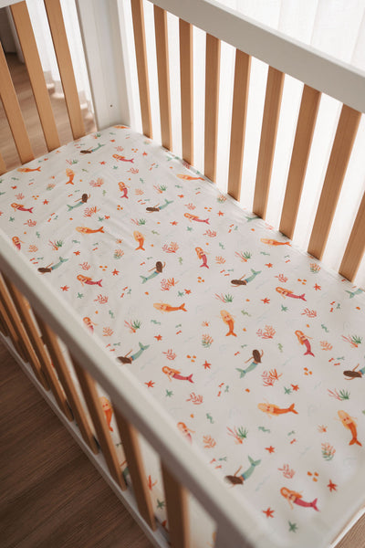 Waterproof Fitted Cot Sheet - Quinn