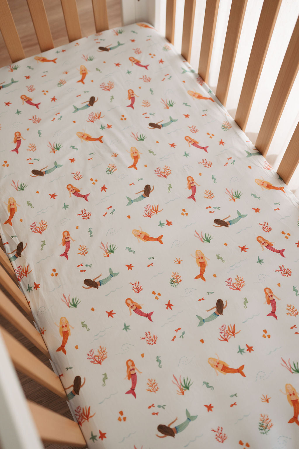 Waterproof Fitted Cot Sheet - Quinn