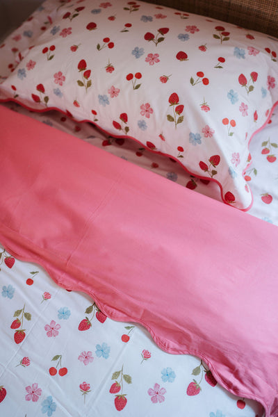 Matching King Single Doona Cover & Waterproof Pillowcase Set - Evie