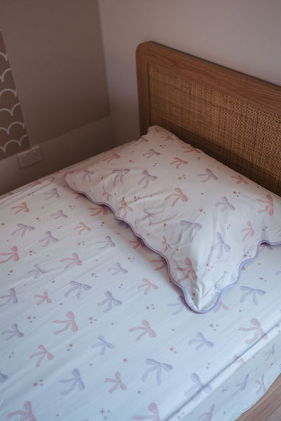 Waterproof King Single Fitted Sheet - Lottie