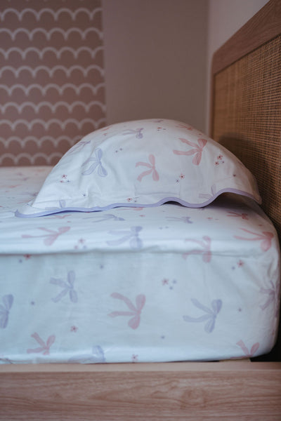 Waterproof King Single Fitted Sheet - Lottie