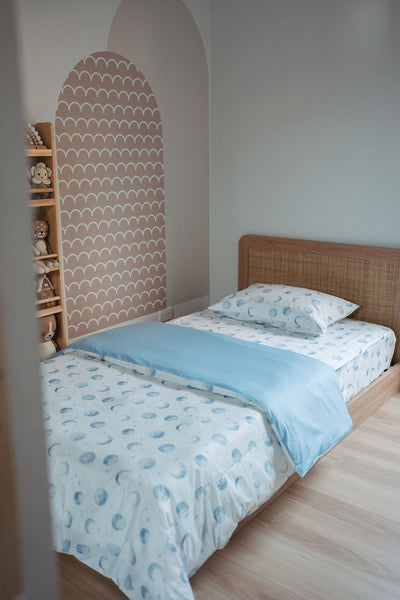 Matching Single Doona Cover & Waterproof Pillowcase Set - Luka