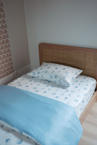 Waterproof King Single Fitted Sheet - Luka