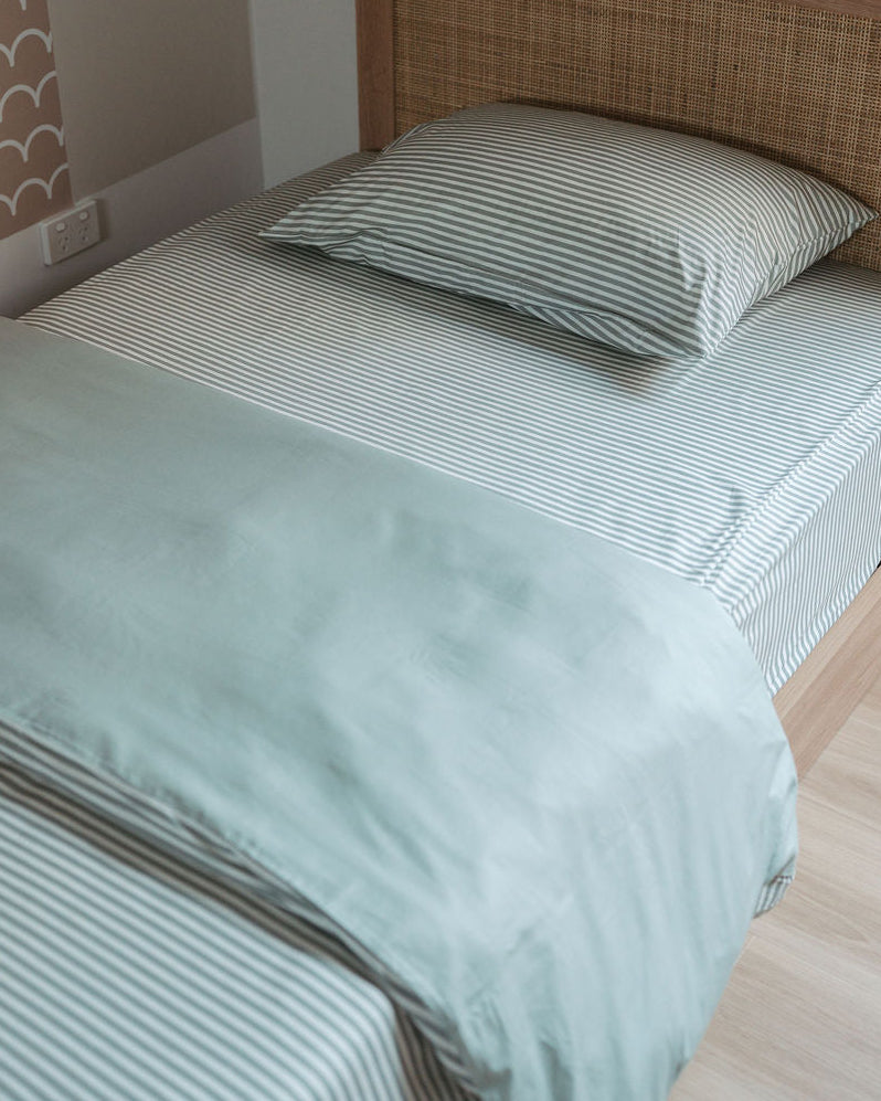 Matching Single Doona Cover & Waterproof Pillowcase Set - Arthur