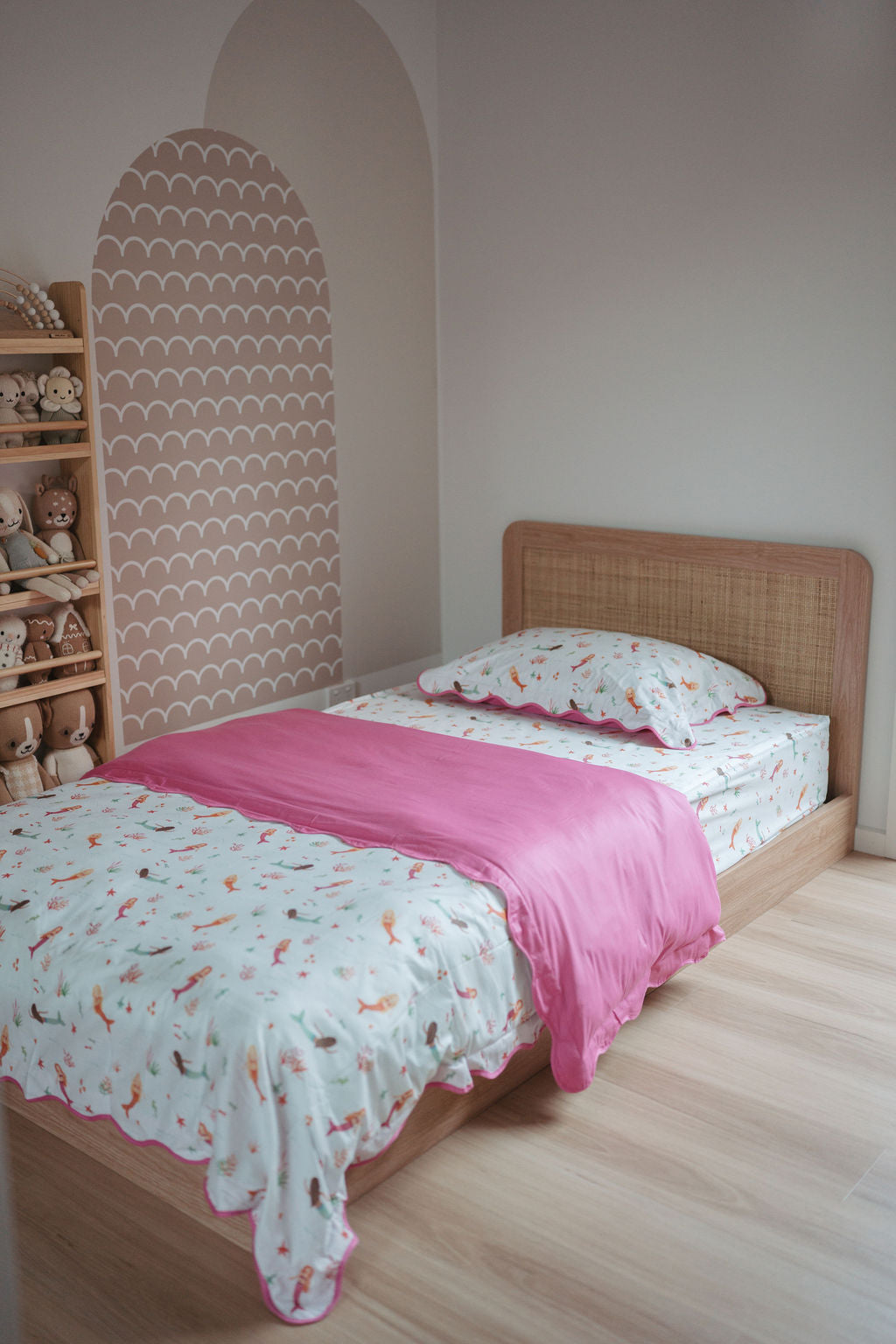 Matching Single Doona Cover & Waterproof Pillowcase Set - Quinn