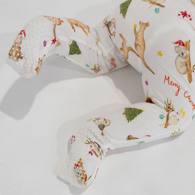 PREORDER Christmas Baby Zip Suit