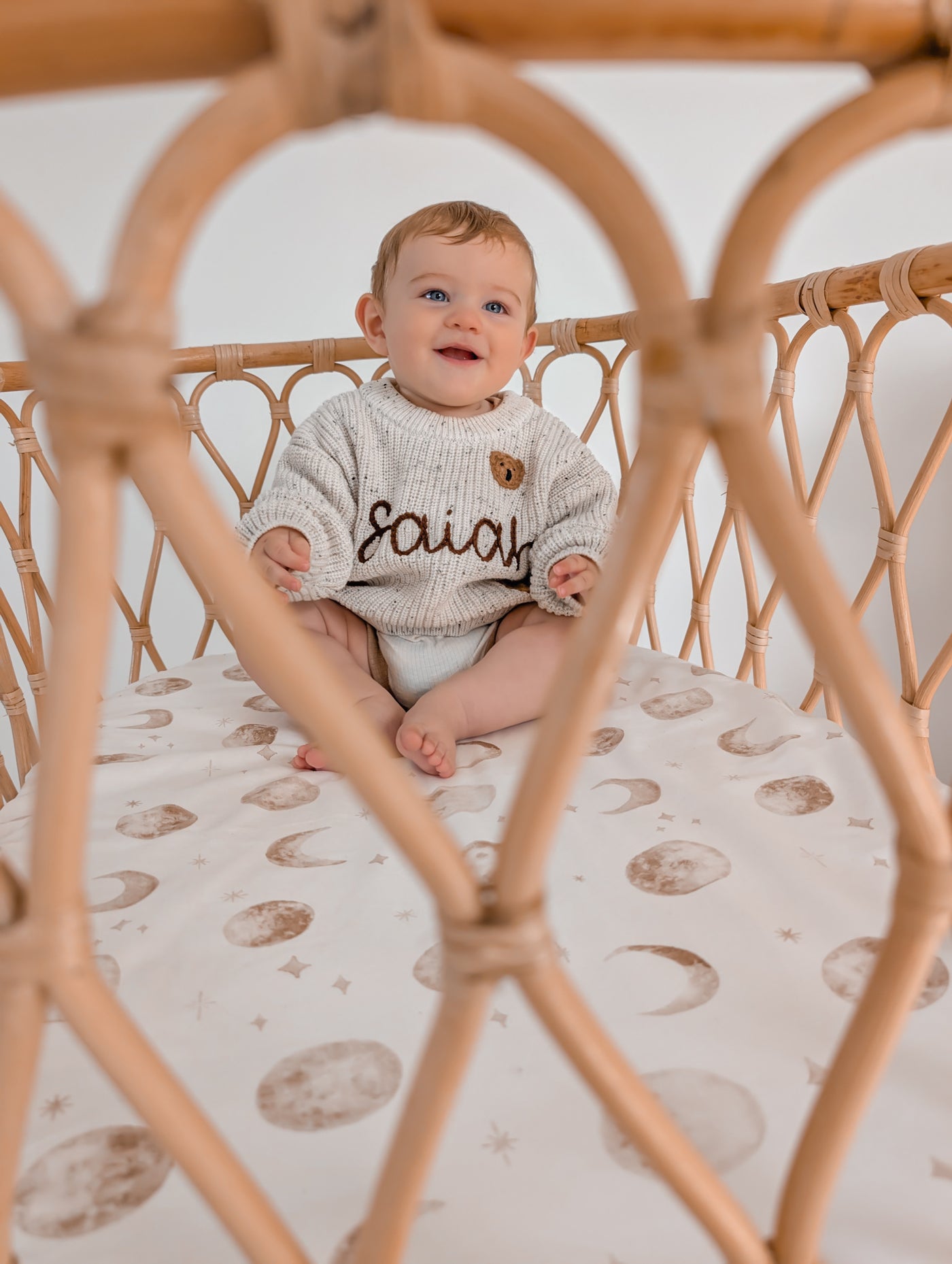 Waterproof Co Sleeper Fitted Sheet - Leo