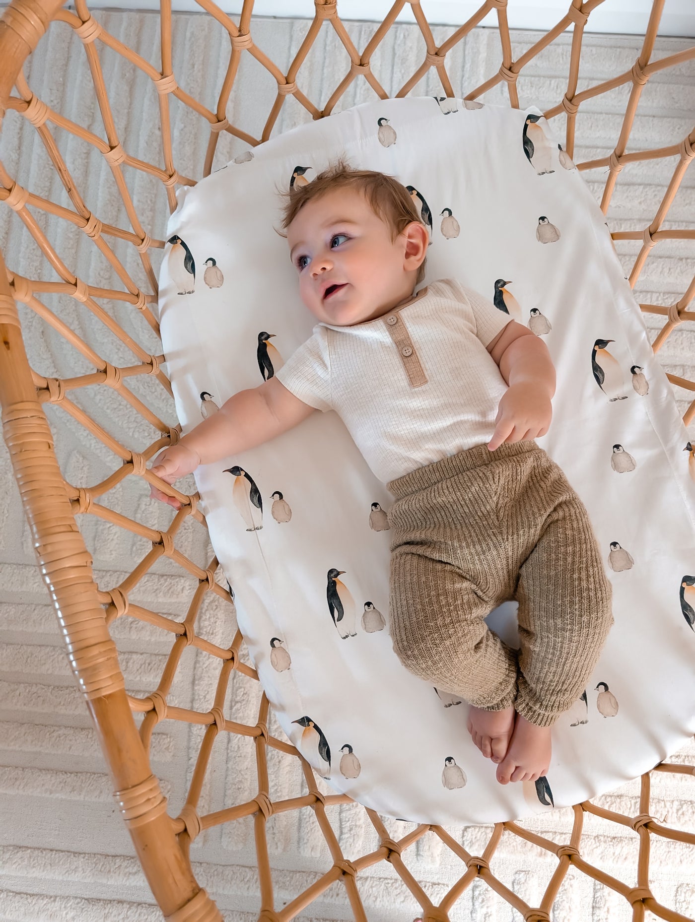 Waterproof Co Sleeper Fitted Sheet - Crosby