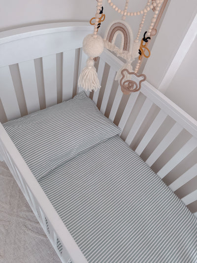 Waterproof Fitted Cot Sheet - Arthur
