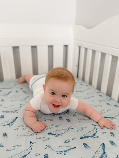 Waterproof Fitted Cot Sheet - Bowie