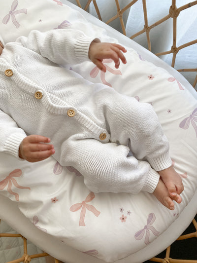 Waterproof Co Sleeper Fitted Sheet - Lottie