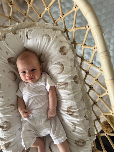 Waterproof Bassinet Fitted Sheet - Leo